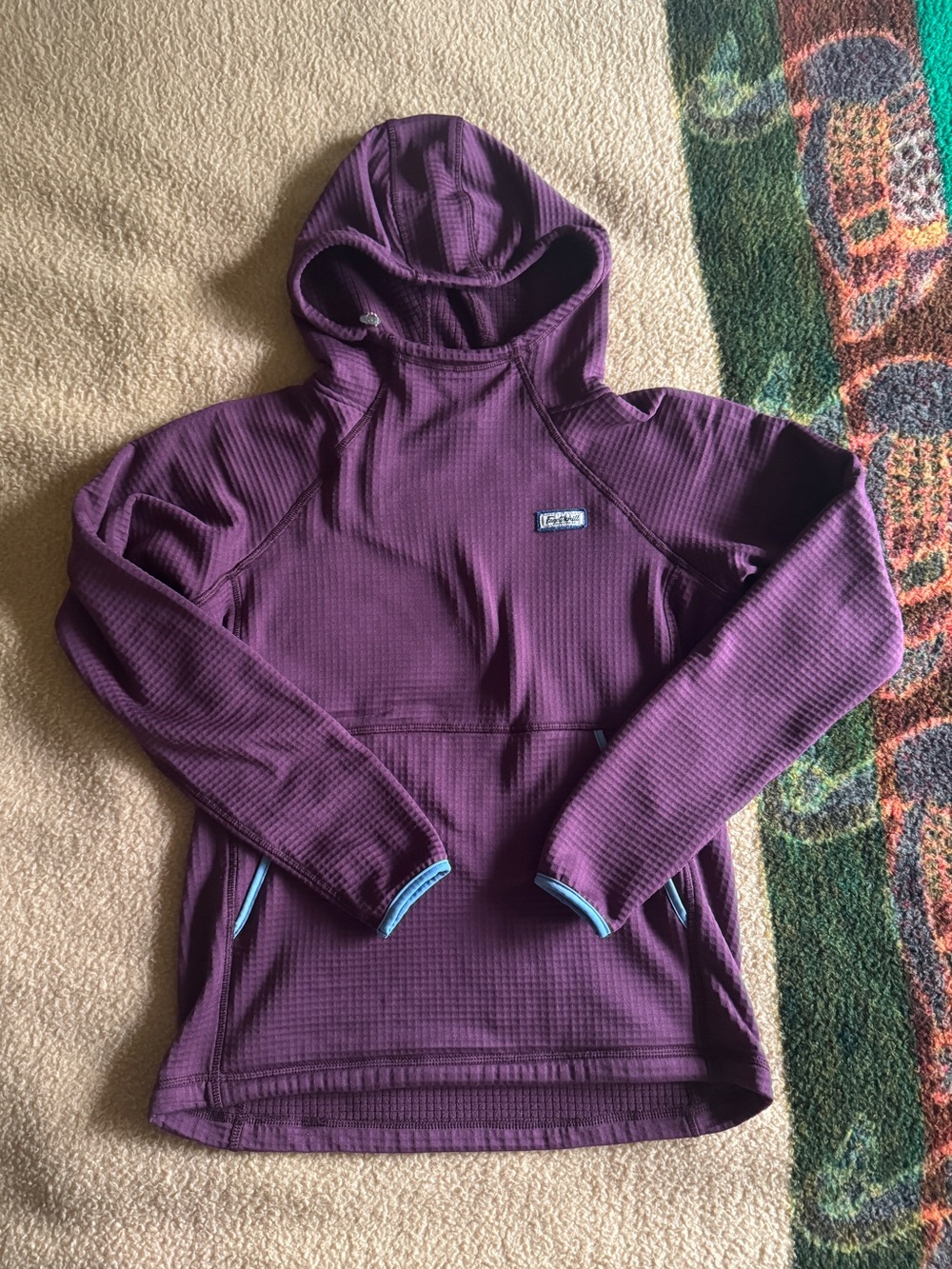 fayettechill leah powergrid fleece hoody - size small